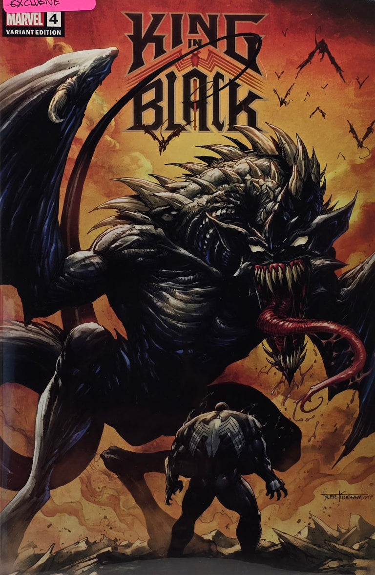 King in Black #4 — Exclusive Variant Cover (Marvel, 2021)