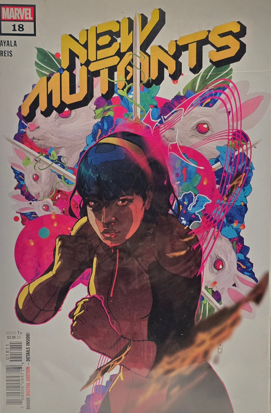 New Mutants #18 (Marvel Comics) — Ayala & Reis — 2021 — Direct Edition
