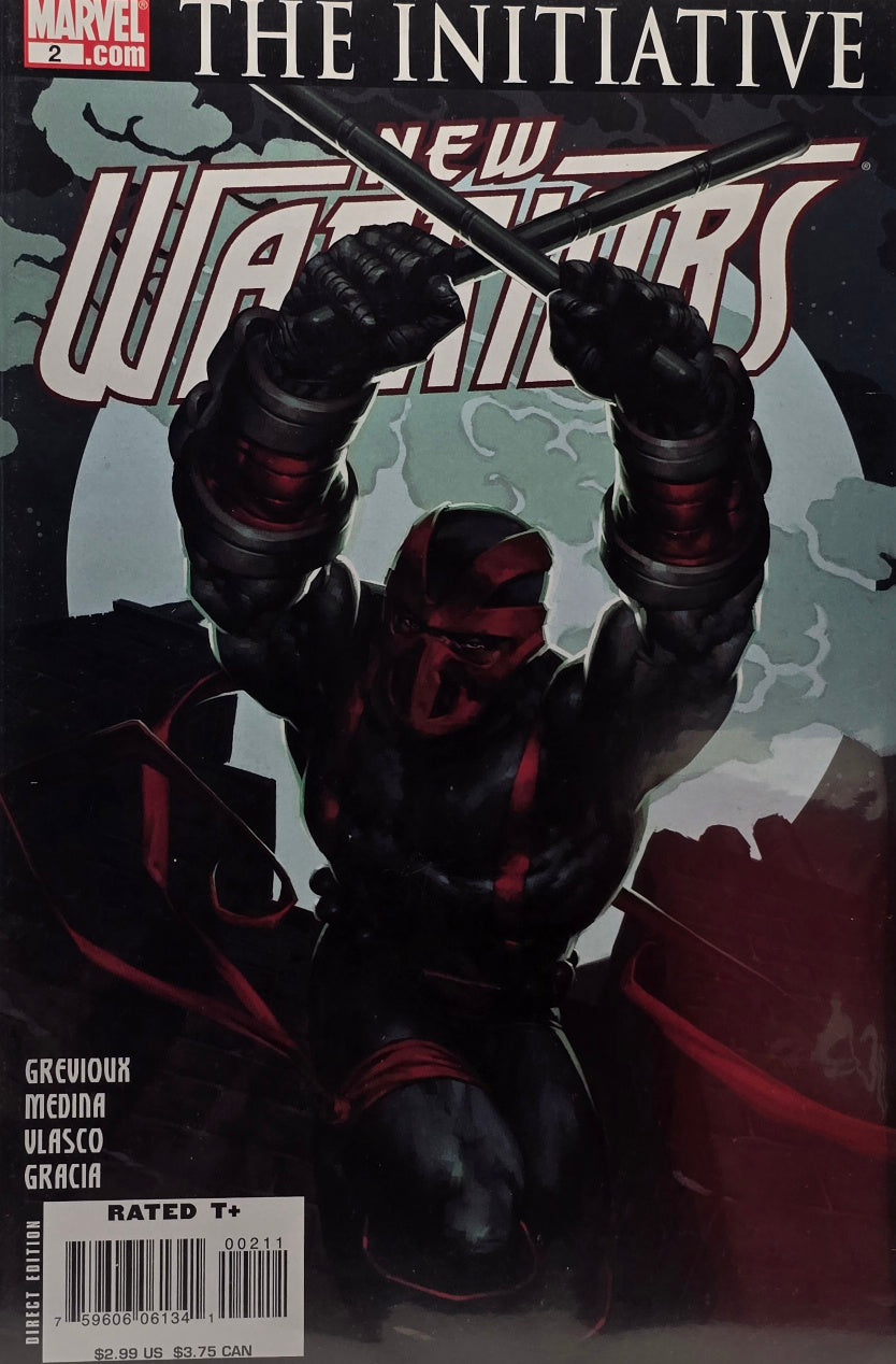 New Warriors #2 — The Initiative (Marvel Comics) — Grevioux, Medina, Vlasco & Gracia