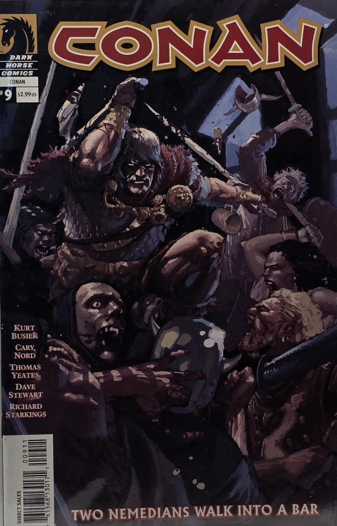 Conan #9 (Dark Horse Comics, 2004) — Two Nemedians Walk Into a Bar — Busiek, Nord, Yeates & Stewart