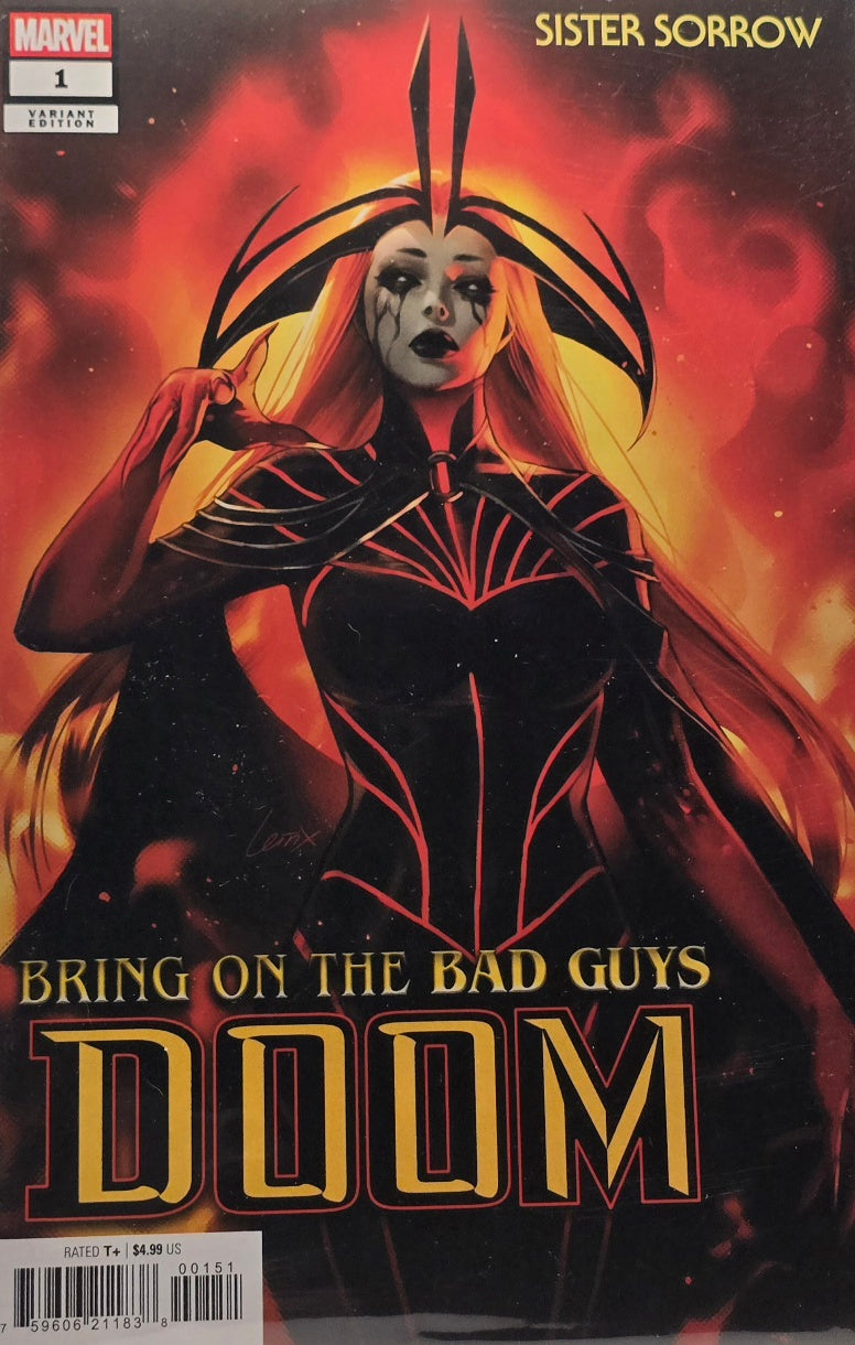 Sister Sorrow #1 — Variant Edition (Marvel Comics) — Bring on the Bad Guys: DOOM — Lim Cover