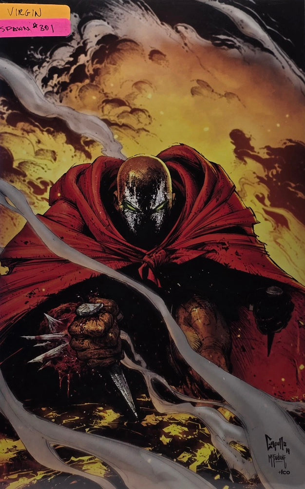Spawn #301 — Greg Capullo & Todd McFarlane Virgin Variant Cover (Image Comics, 2019)