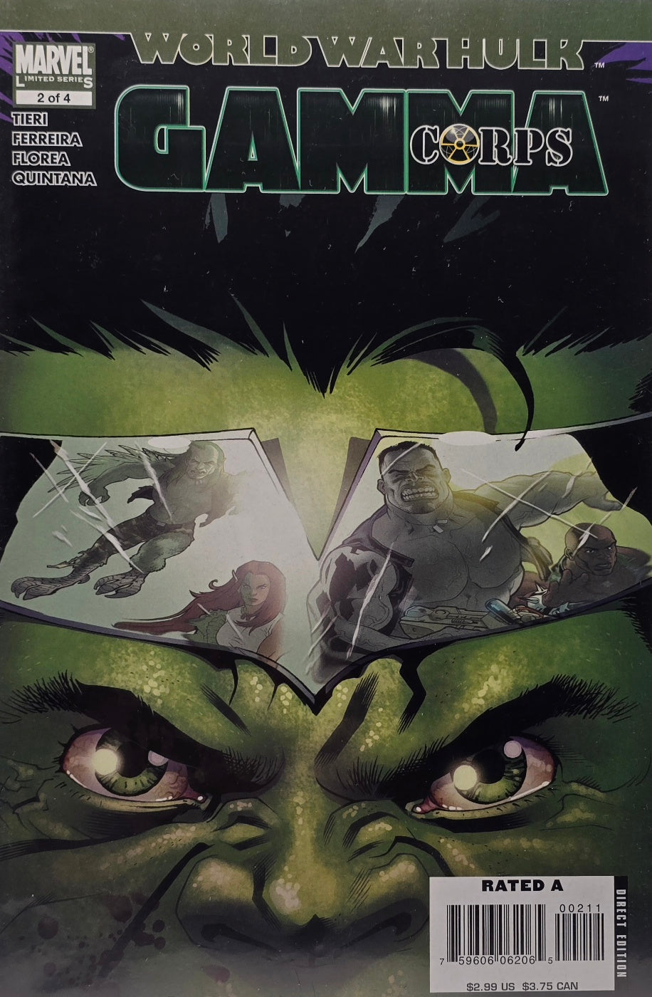 World War Hulk: Gamma Corps #2 — Part 2 of 4 (2007)