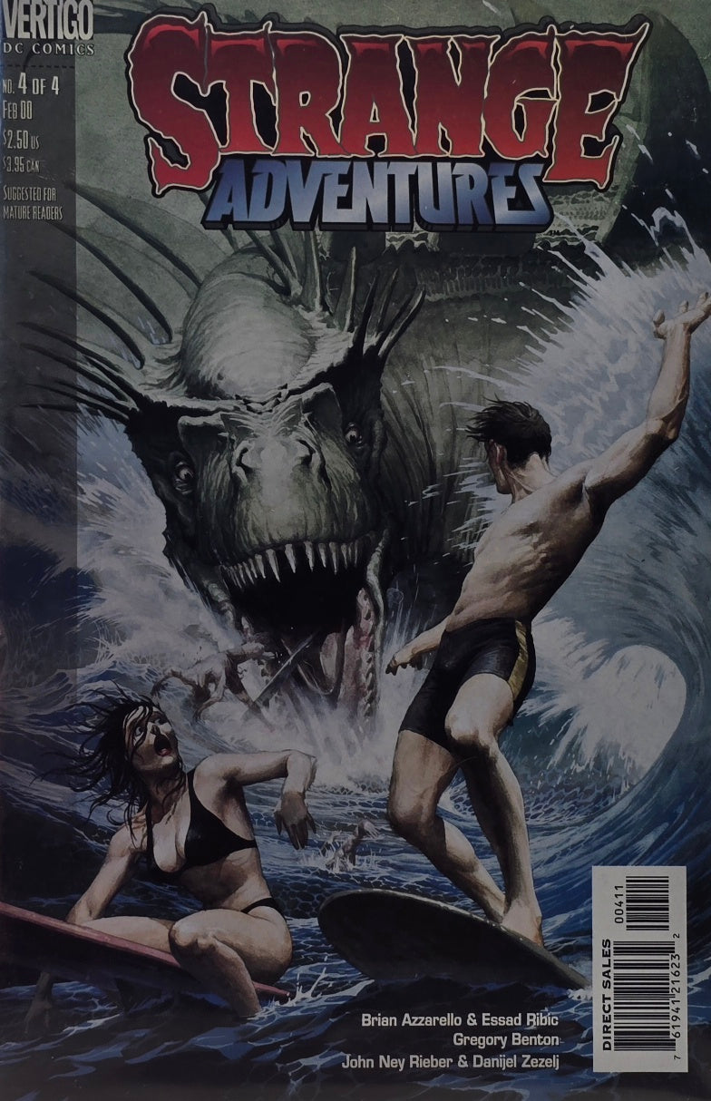 Strange Adventures #4 of 4 (Vertigo/DC Comics, February 2000) — Azzarello & Essad Ribic