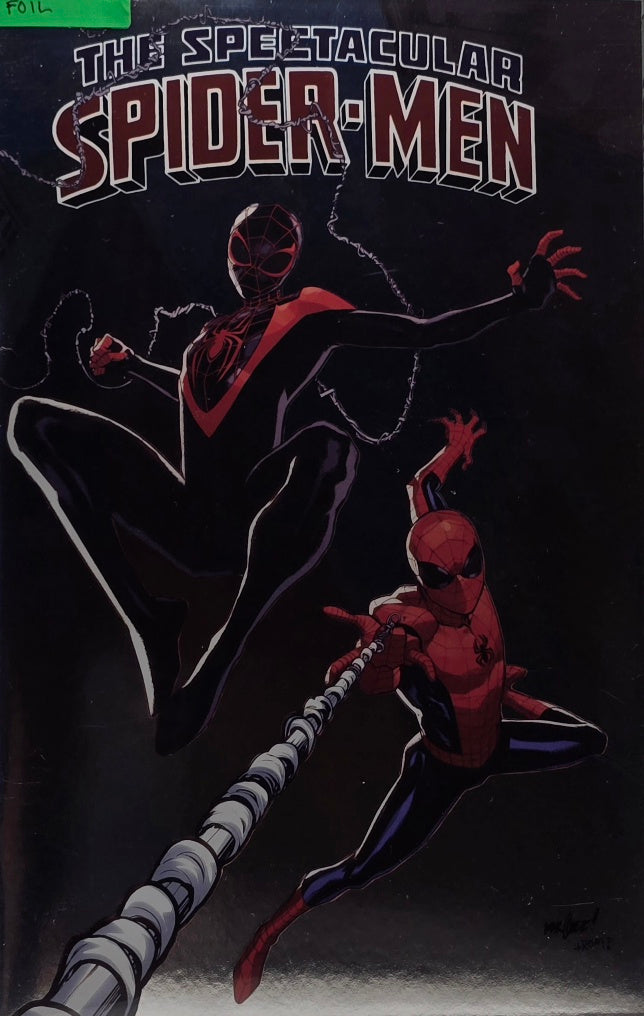 The Spectacular Spider-Men — Foil Cover Edition — Miles Morales & Peter Parker (Marvel)