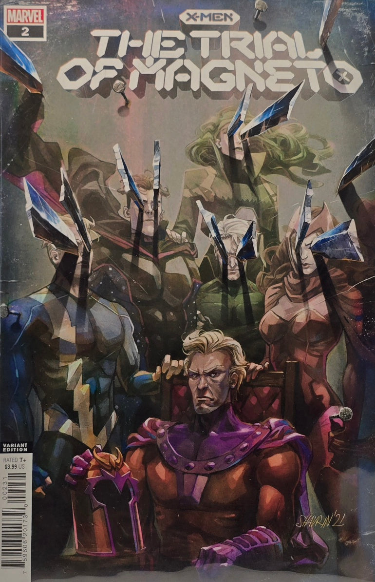 X-Men: The Trial of Magneto #2 (Marvel Comics, 2021) — Variant Edition — Shahran Cover
