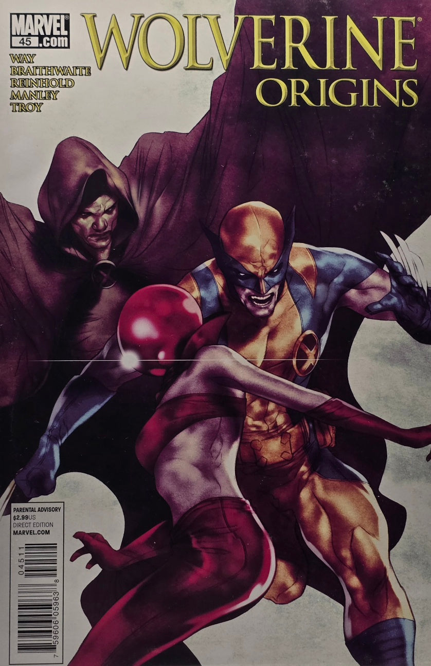 Wolverine Origins #45 (Marvel Comics) — Way, Braithwaite, Reinhold, Manley & Troy