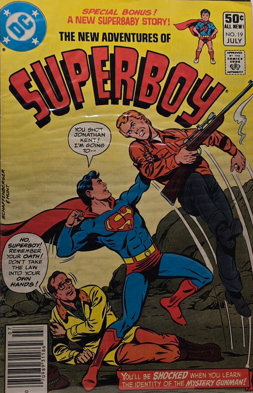 The New Adventures of Superboy #19 (DC Comics) — Schaffenberger & Hunt