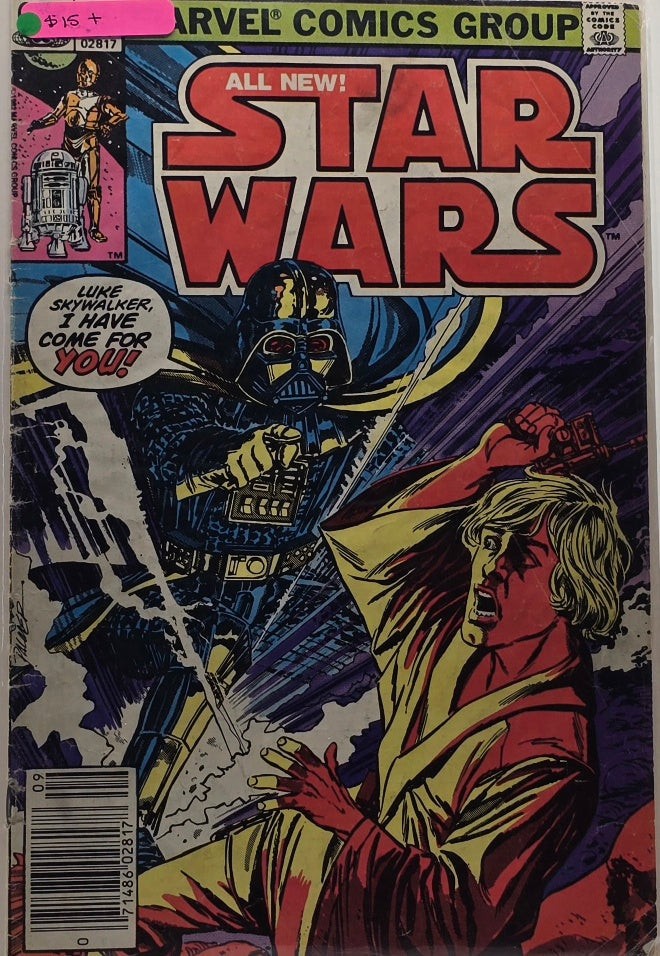 Star Wars #28 — "Luke Skywalker, I Have Come For You!" (Marvel Comics Group, 1979)