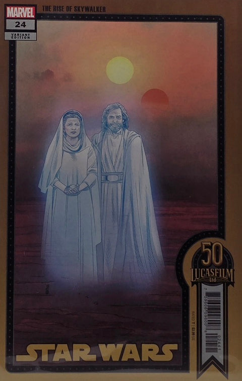 Star Wars: The Rise of Skywalker #24 — Variant Edition — Lucasfilm 50th Anniversary (Marvel)
