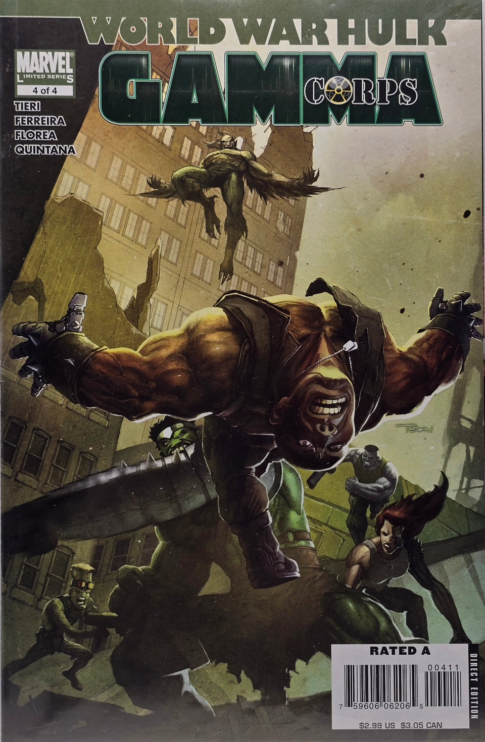 World War Hulk: Gamma Corps #4 — Part 4 of 4 (2008)