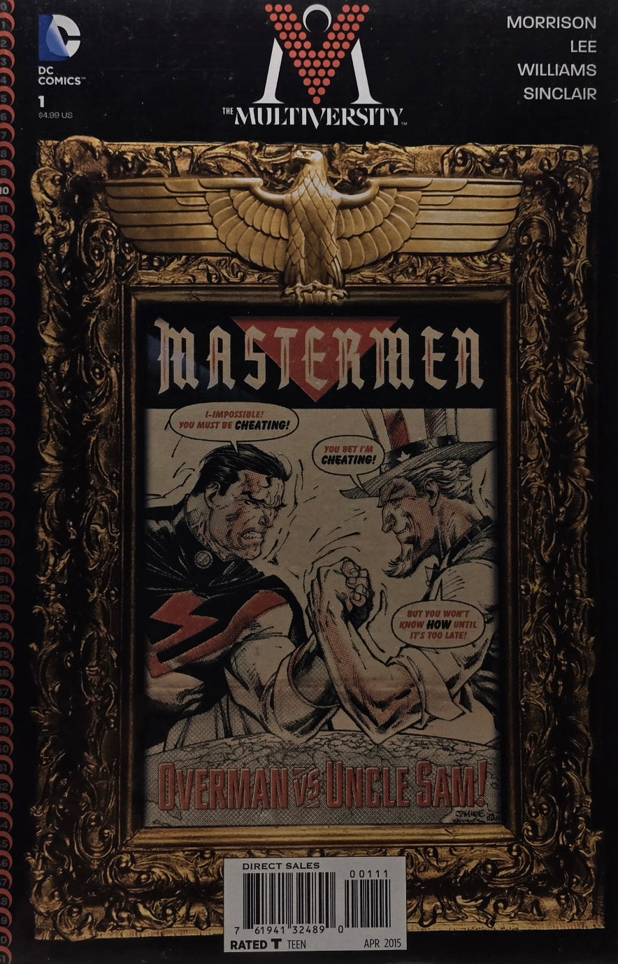Dances with Demons #1 Marvel Frontier Comics September 1993 — Jowett Adlard Ramos demonic figure Egyptian armour dark cape wings smoke signed Charlie Adlard