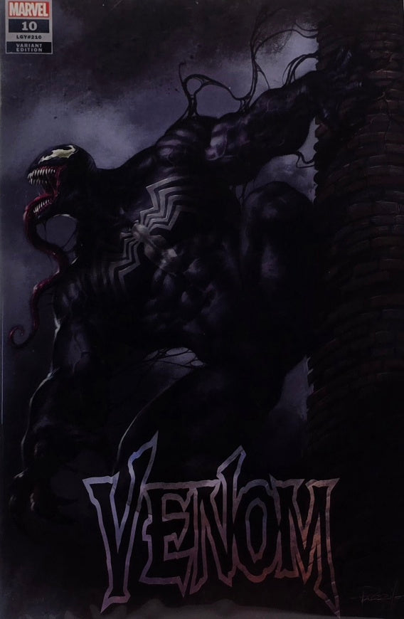 Venom #10 — Variant Edition — Dark Painted Cover (LGY #210 — Marvel)