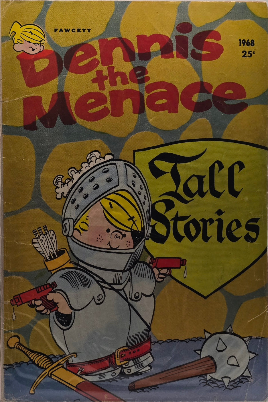 Dennis the Menace — "Tall Stories" (Fawcett, 1968) — Vintage All-Ages Annual