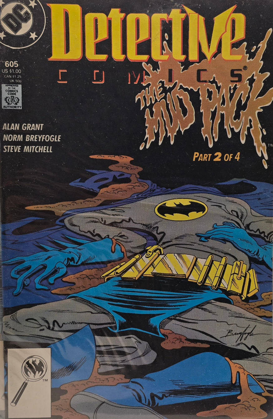 Detective Comics #605 — The Mud Pack Part 2 of 4 — Direct Edition (DC)