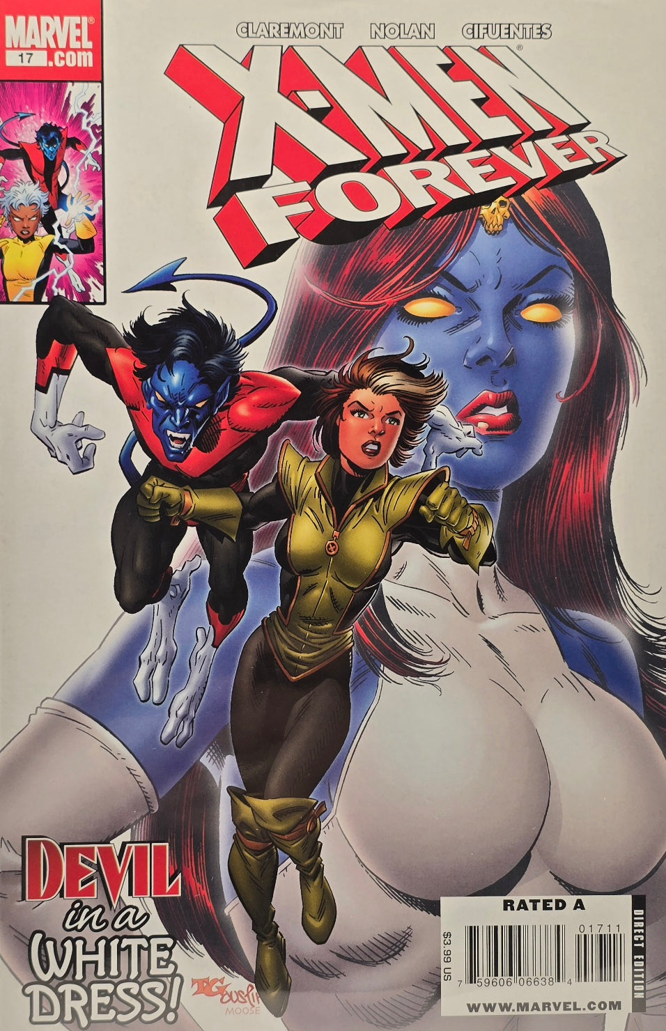 X-Men Forever #17 — Devil in a White Dress! (2010)