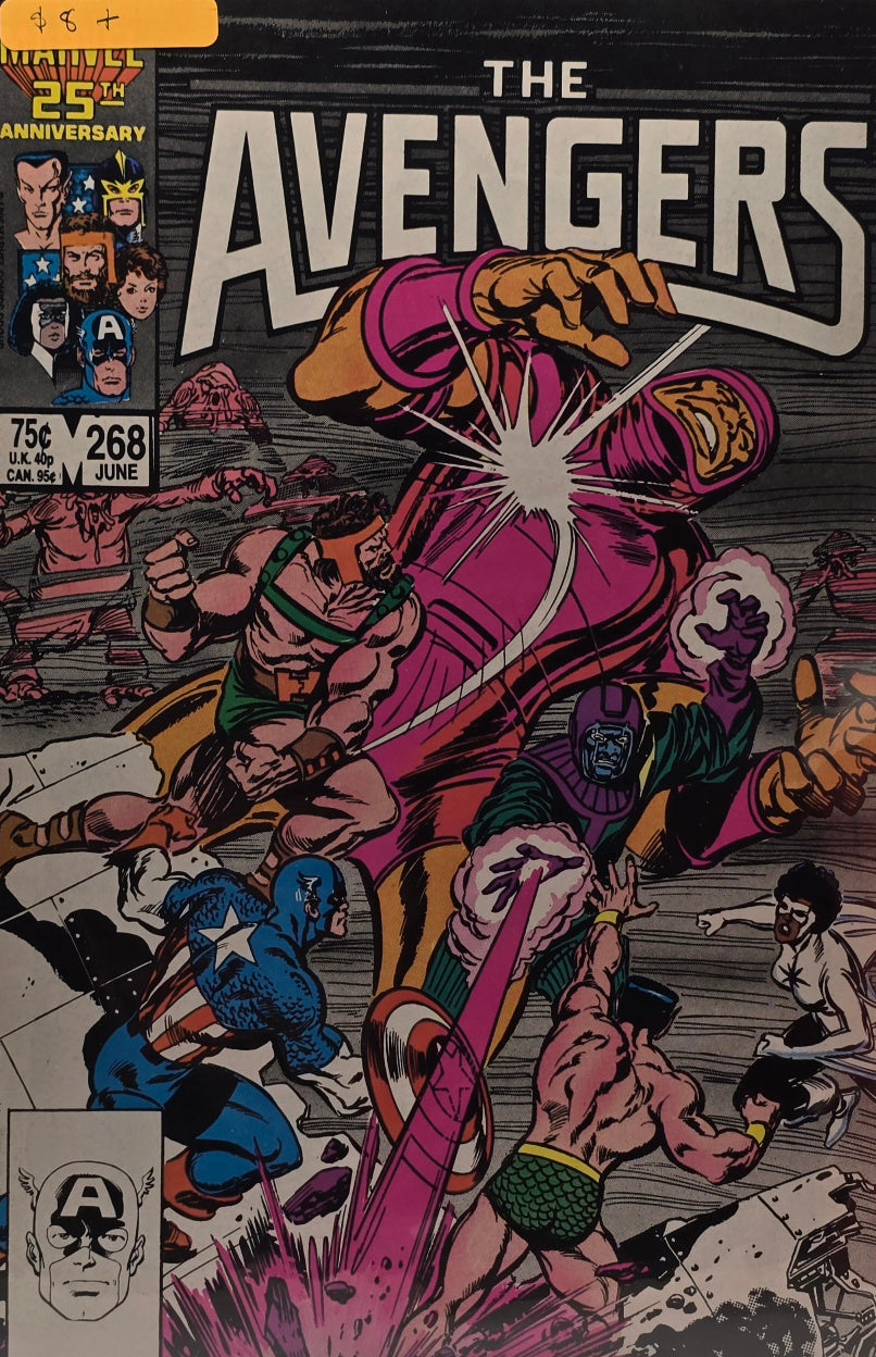 The Avengers #268 — Kang (Marvel Comics) — 25th Anniversary Edition — June 1986