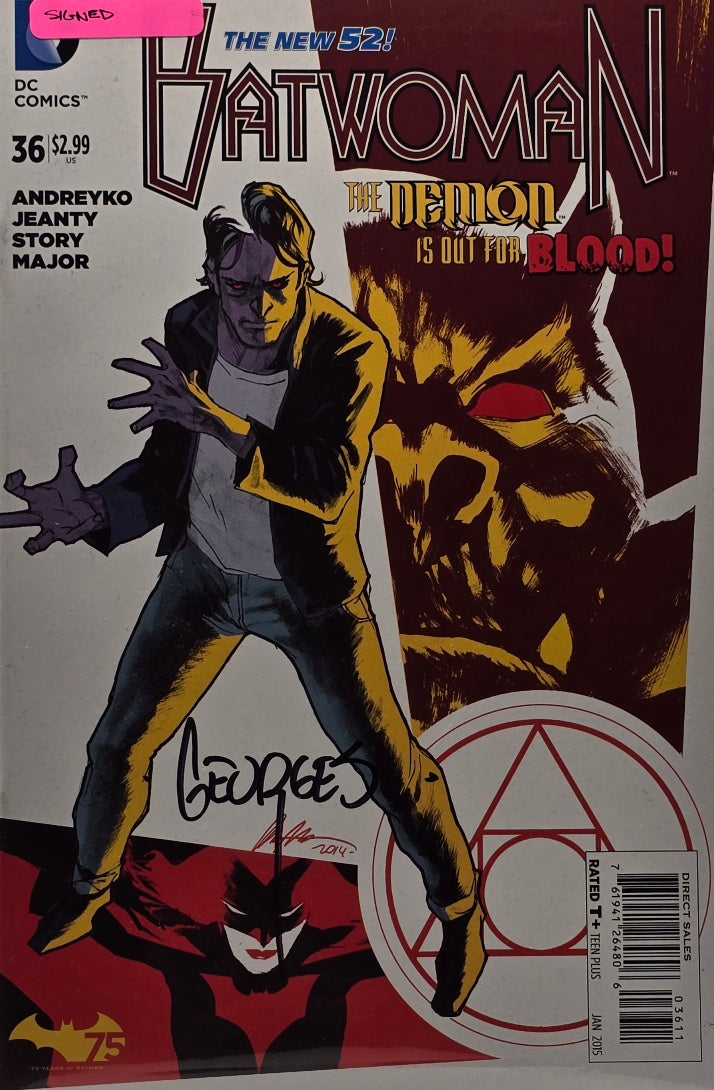 Batwoman #36 (DC Comics, New 52) - SIGNED by Georges Jeanty