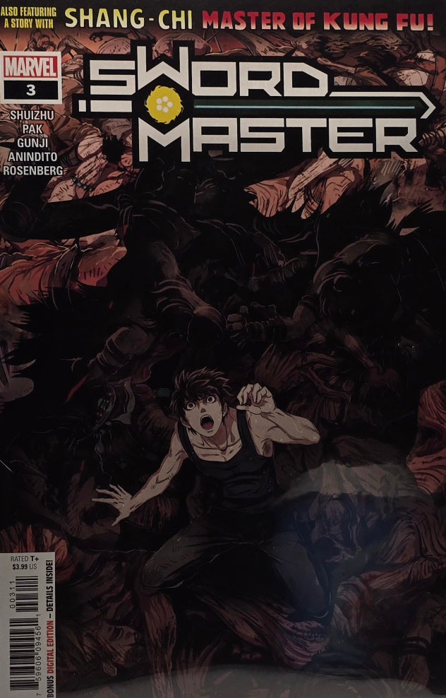 Sword Master #3 — Also Featuring Shang-Chi, Master of Kung Fu! (Marvel, 2019) — Shuizhu, Pak, Gunji, Anindito & Rosenberg