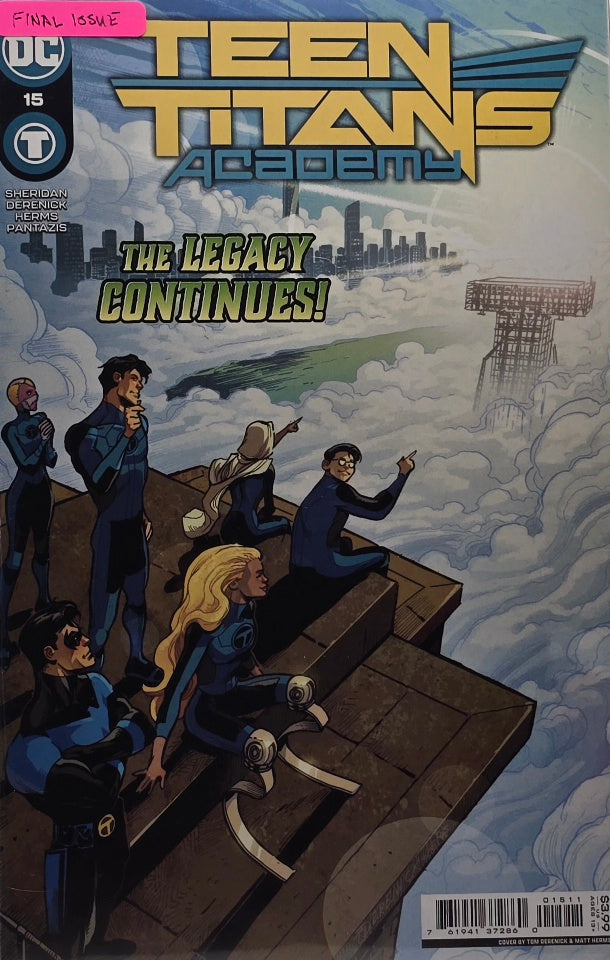 Teen Titans Academy #15 (DC Comics) — Final Issue — The Legacy Continues!