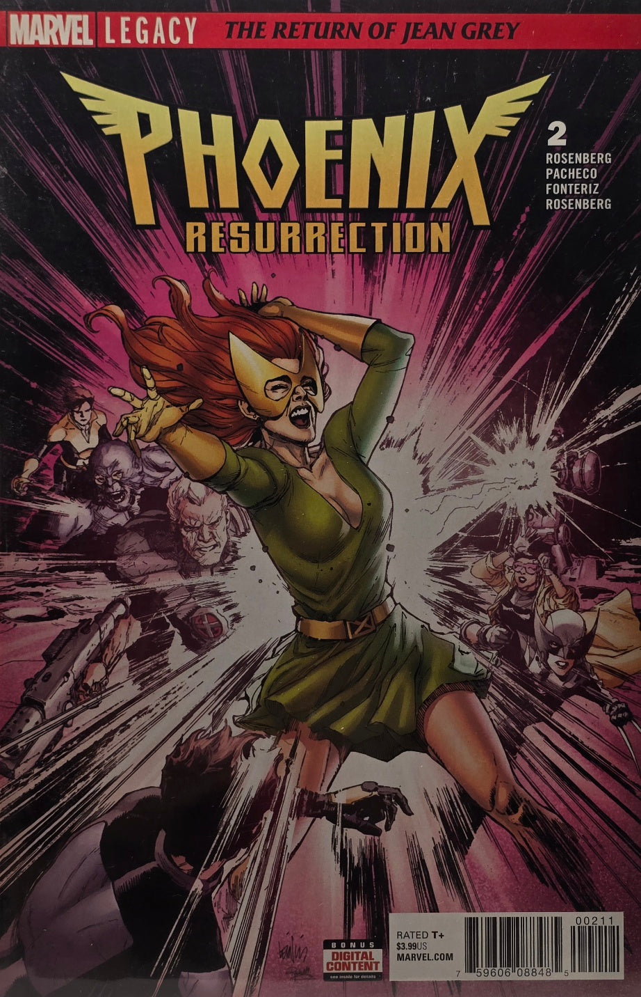 Phoenix Resurrection: The Return of Jean Grey #2 (Marvel Legacy) — Rosenberg, Pacheco & Fonteriz
