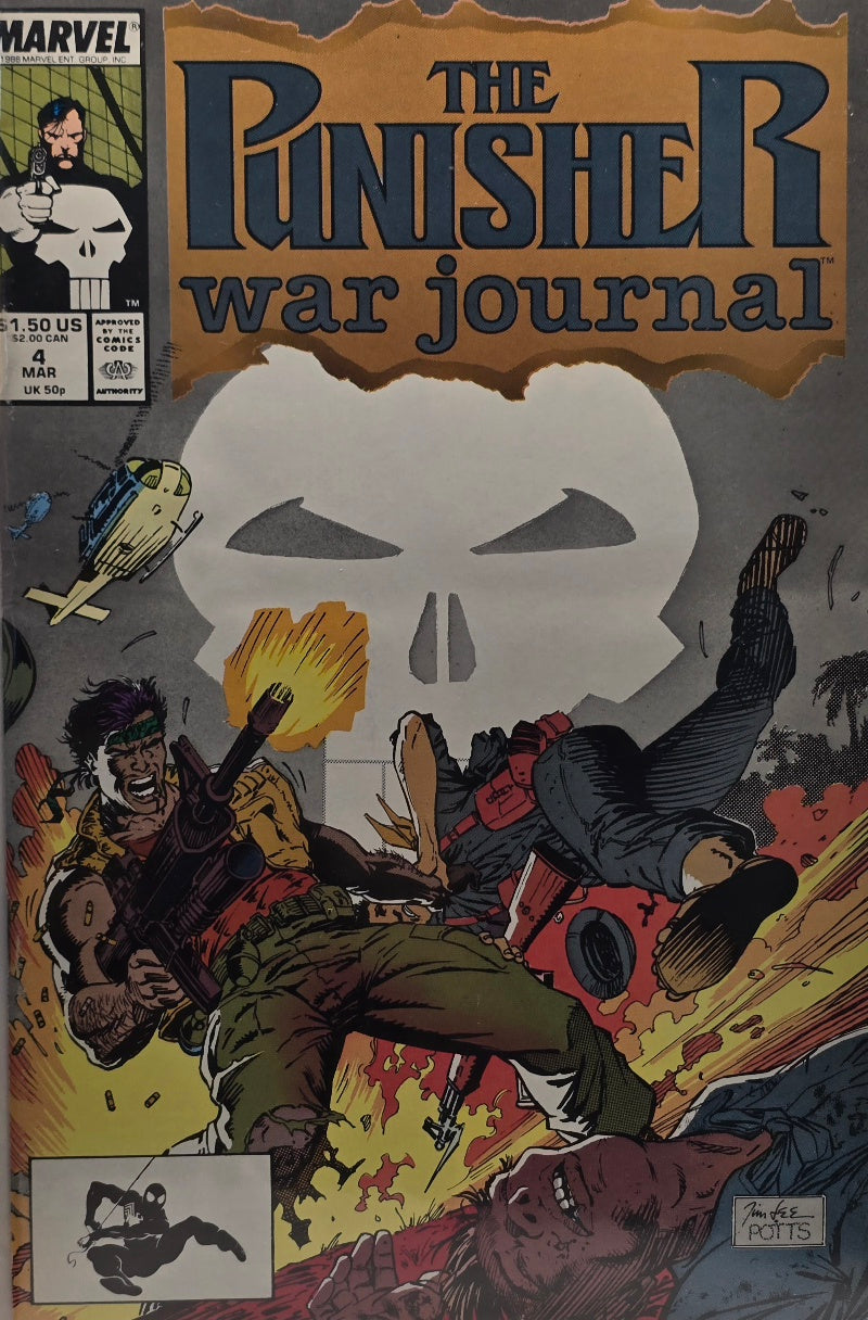 The Punisher War Journal #4 — Direct Edition (Marvel, March 1989)