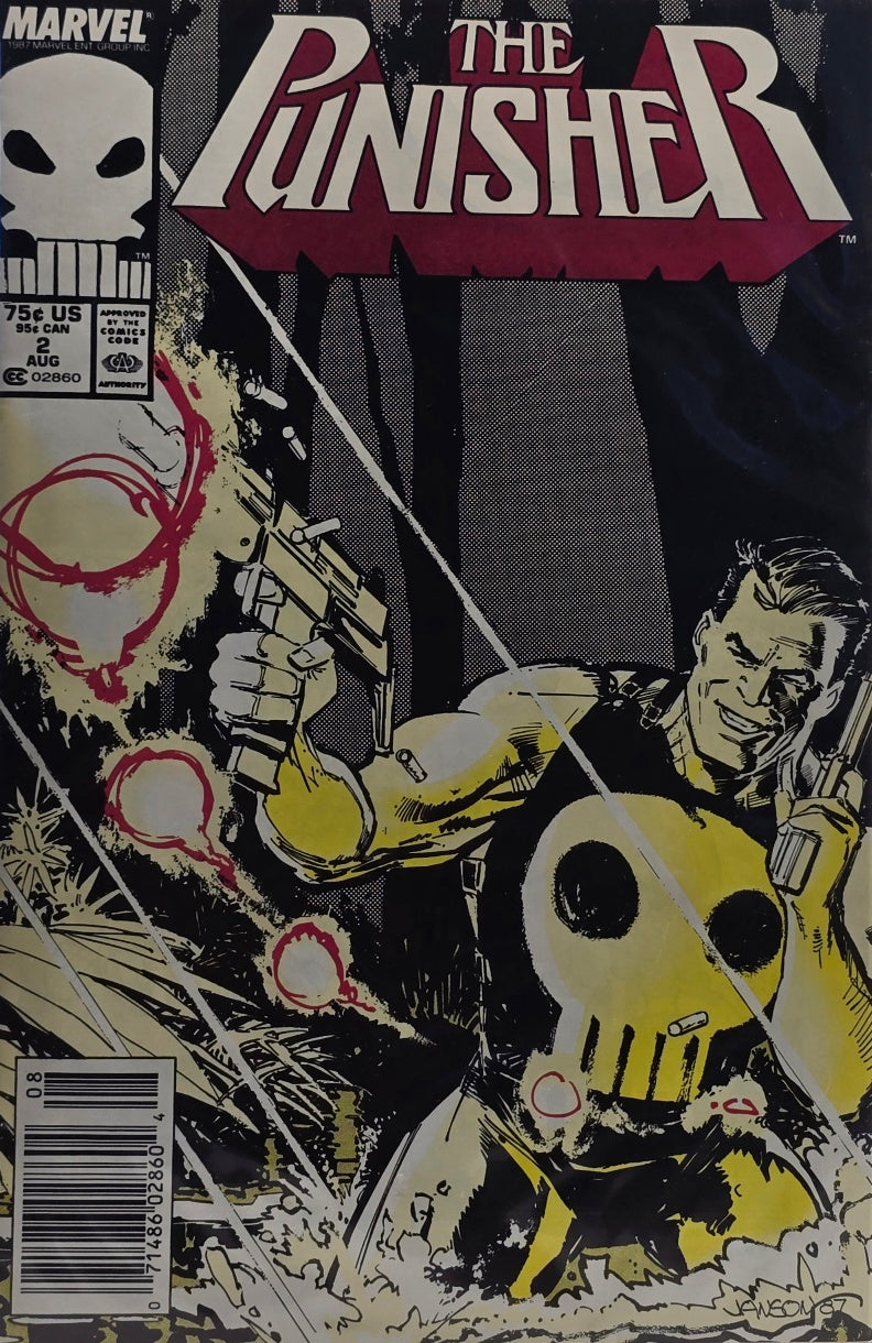 The Punisher #2 (Marvel Comics, August 1987) — Klaus Janson Cover