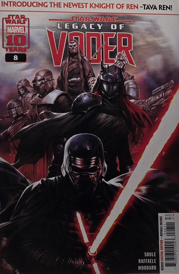 Star Wars: Legacy of Vader #8 — 1st Appearance of Tava Ren (Marvel)
