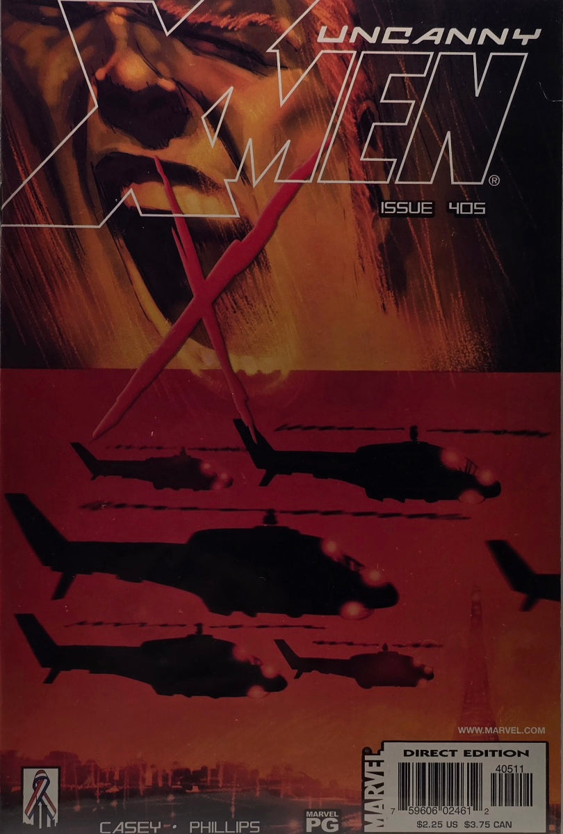 Uncanny X-Men #405 (Marvel) — Casey / Sean Phillips — Direct Edition