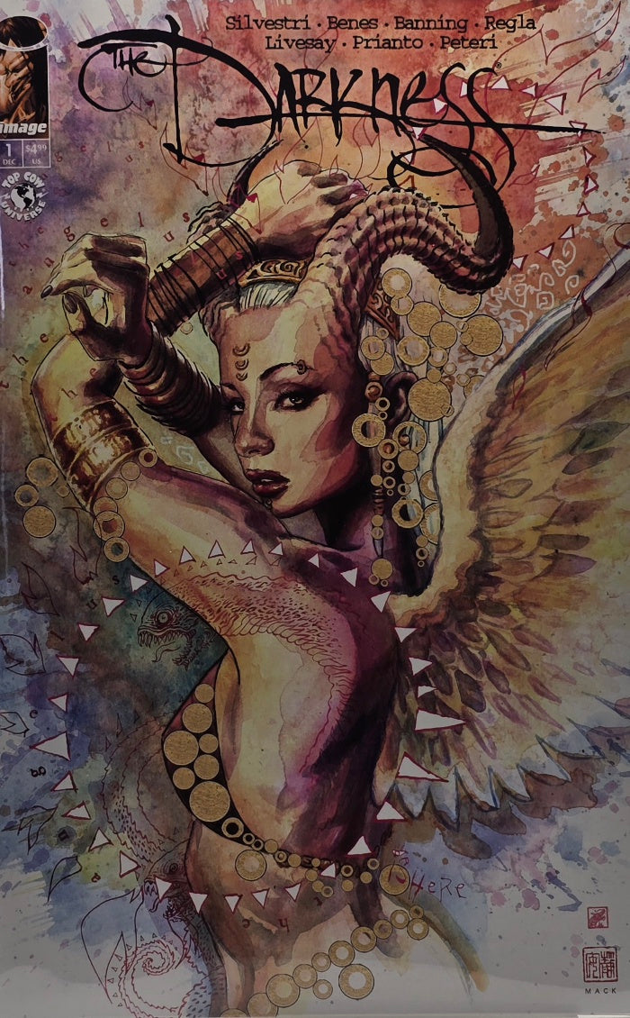 The Darkness #1 (Image / Top Cow Universe) — David Mack Cover — Silvestri, Benes, Banning & Regla