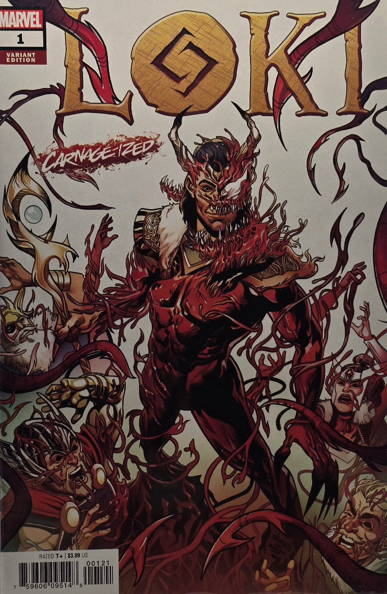 Loki Agent of Asgard issue 15 Last Days of Loki cover with two Lokis and glowing magic
