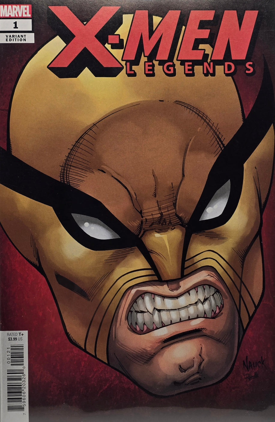 X-Men Legends #1 (Variant Edition — Wolverine Headshot by Nauck)