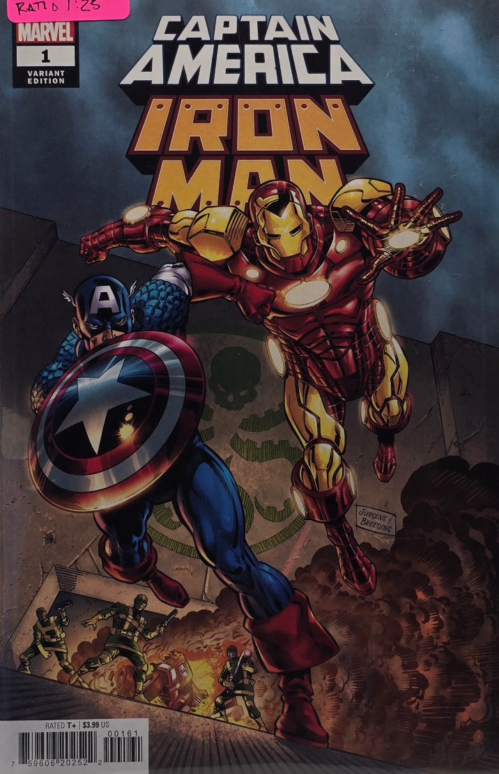 Captain America / Iron Man #1 — 1:25 Retailer Incentive Variant (Marvel, 2022)