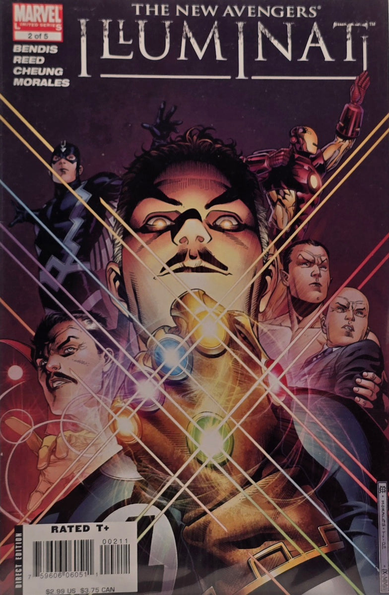 New Avengers: Illuminati #2 (of 5) (Marvel Comics) — Bendis, Reed, Cheung & Morales