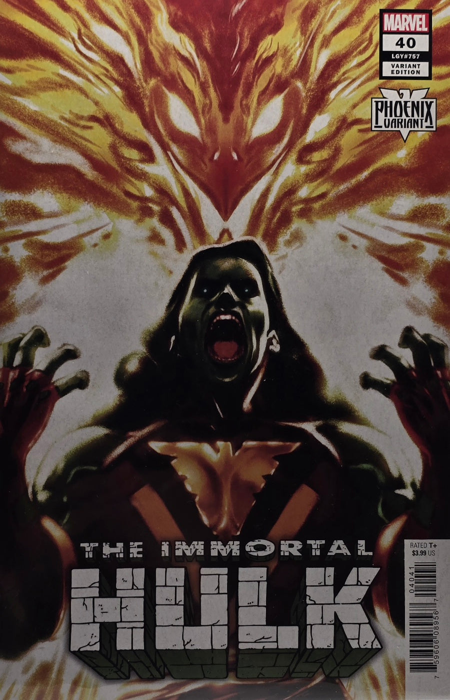 Immortal Hulk #40 (Marvel) — LGY#757 — Phoenix Variant Edition