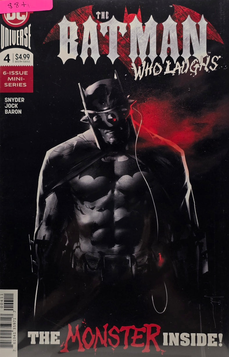 The Batman Who Laughs #4 — The Monster Inside! — Regular Cover (DC)