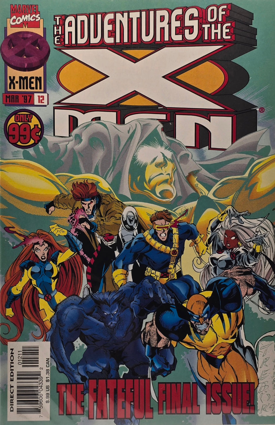 Adventures of the X-Men #12 — The Fateful Final Issue! (March 1997)