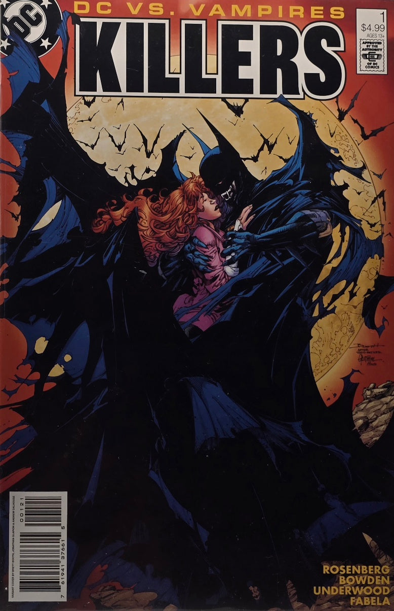 DC vs. Vampires: Killers #1 (Rosenberg/Bowden/Underwood/Fabela — DC Comics)
