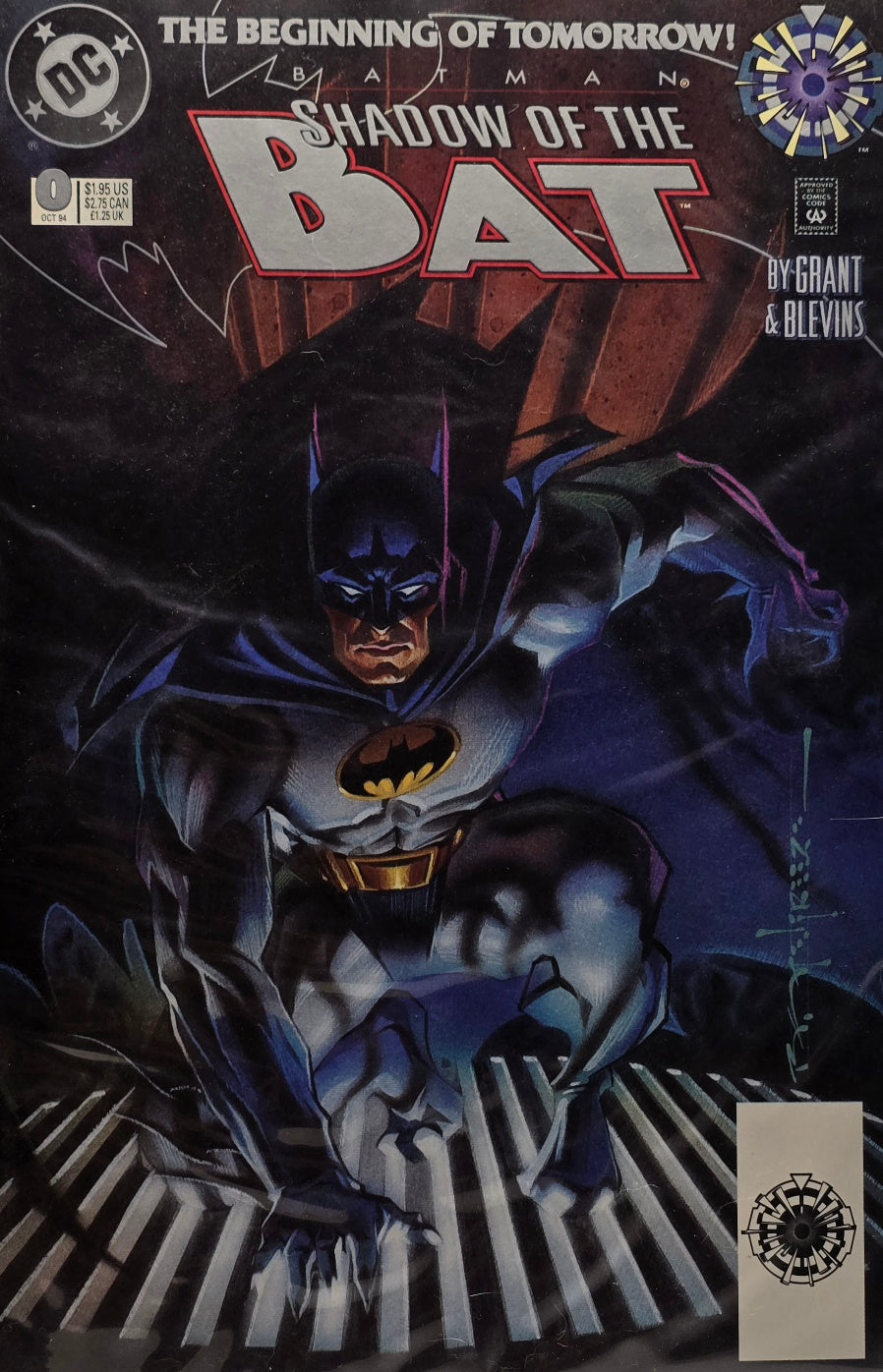 Batman: Shadow of the Bat #0 — The Beginning of Tomorrow! (DC, October 1994)