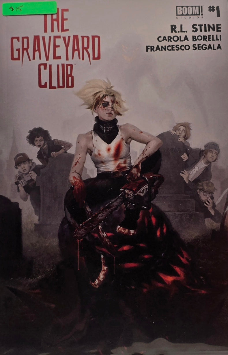 The Graveyard Club #1 (BOOM! Studios) — R.L. Stine, Borelli & Segala