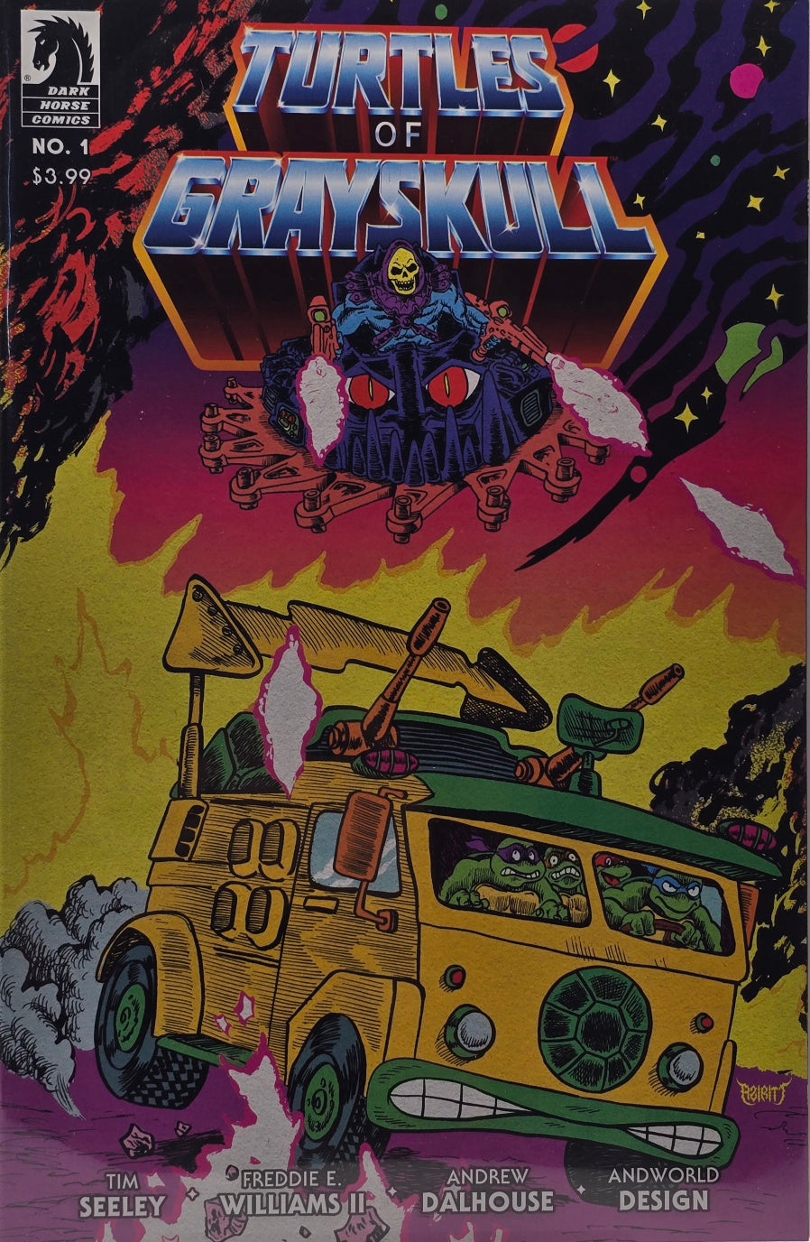 Turtles of Grayskull #1 (Dark Horse Comics) — Seeley / Williams II / Dalhouse