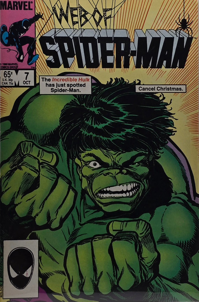 Web of Spider-Man #7 (Marvel Comics, October 1985)