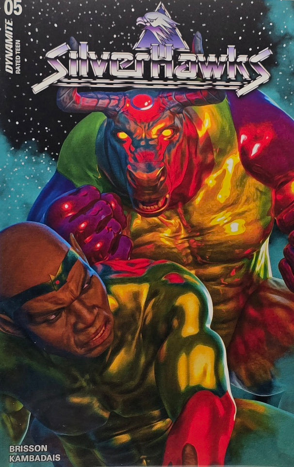 SilverHawks #5 (Dynamite Entertainment — Brisson/Kambadais)