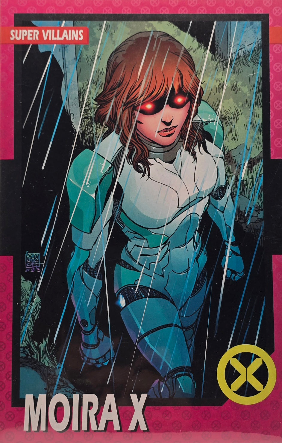 X-Men #12 — Moira X Super Villains Trading Card Variant (2020)