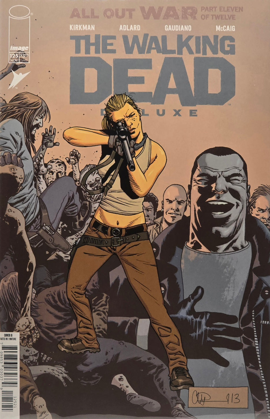 The Walking Dead Deluxe #125 – Cover B (Signed & Numbered)