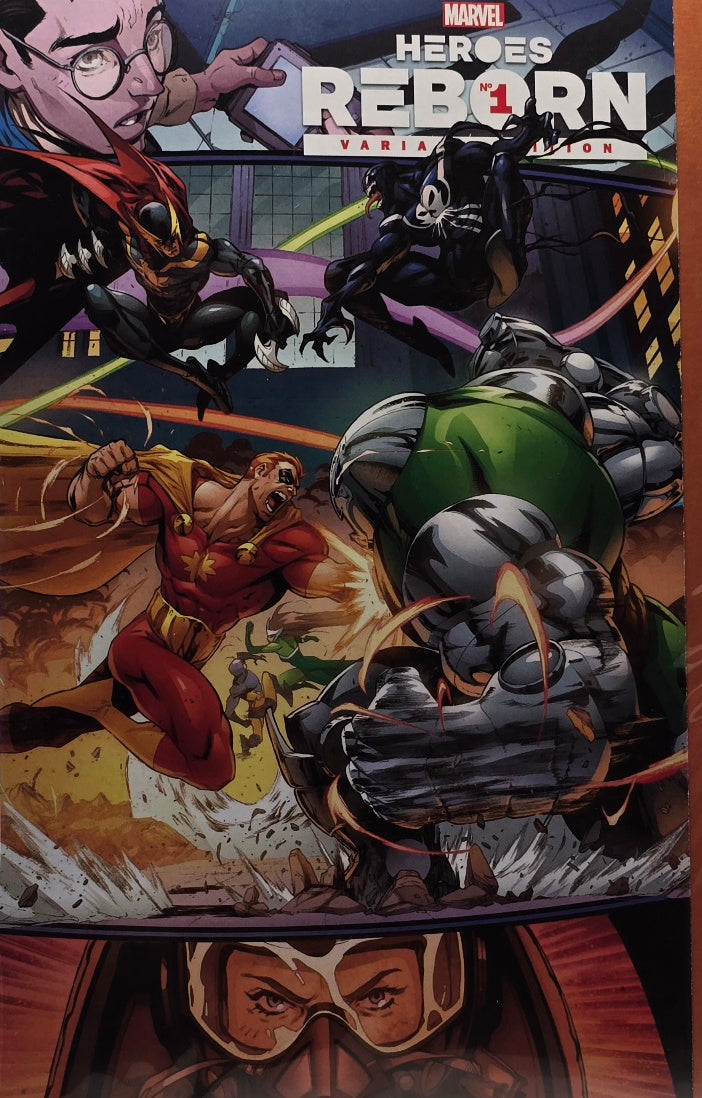 Heroes Reborn #1 — Variant Edition (Marvel Comics) — Jason Aaron — Squadron Supreme vs. Doctor Doom