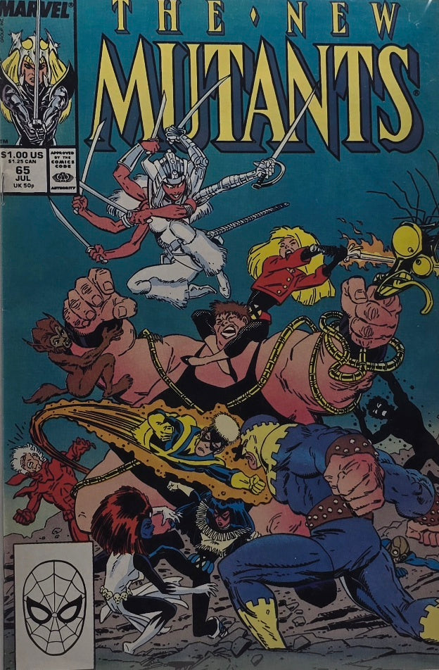 The New Mutants #65 (Marvel, 1988)