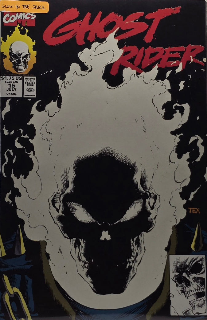Ghost Rider #15 — Glow in the Dark Cover (Marvel, July 1991)