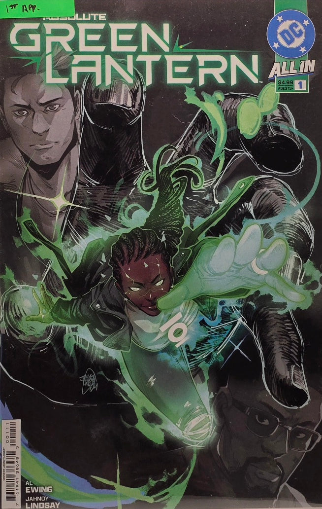 Absolute Green Lantern #1 — 1st Appearance! (DC Comics, All In) — Al Ewing & Jahnoy Lindsay