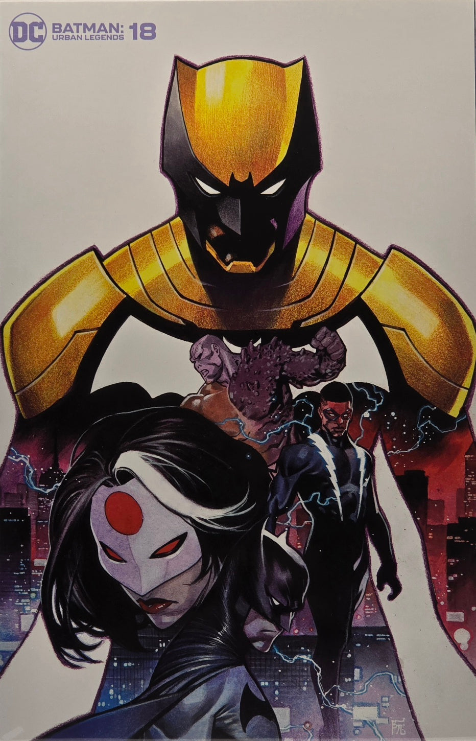 Batman: Urban Legends #18 (Signal/Katana/Static Shock Variant)
